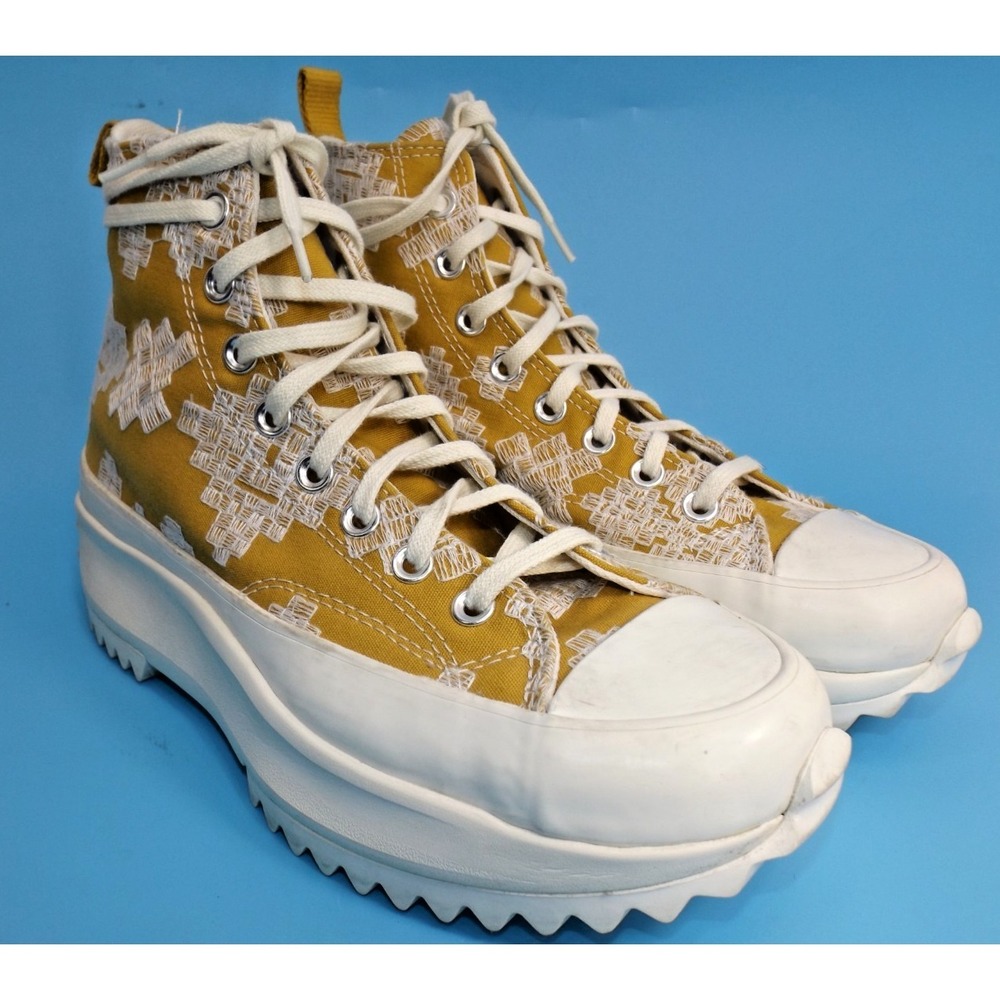 Converse‎ Run Star Hike Platform High Tonal Embroidery Shoe -Womens 9.5 /Men 8